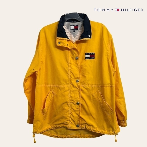 Tommy Hilfiger 90’s (Vintage) Wind Breaker Size Large - Picture 1 of 16